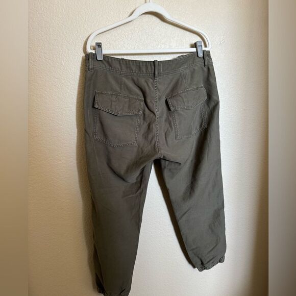 Citizens of Humanity Agni Utility Carho Trousers Sz 31 Tea Leaf Green Low Rise - Picture 7 of 9
